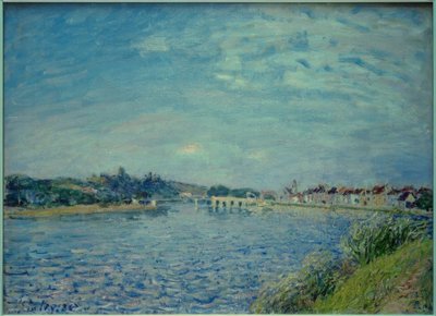 Saint-Mammès am Loing von Alfred Sisley